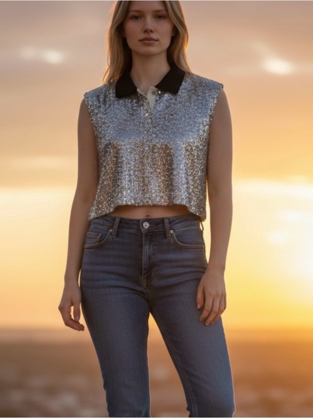Sexy Sequin Top
